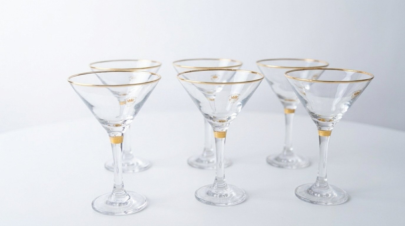 طقم كاس جيلي مارتين دهب م