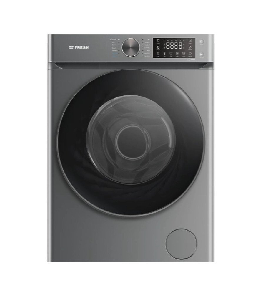 غسالة فريش 8 ك فول  اتوماتيك 1200 لفة  فضي - W8DD1255PC-DS