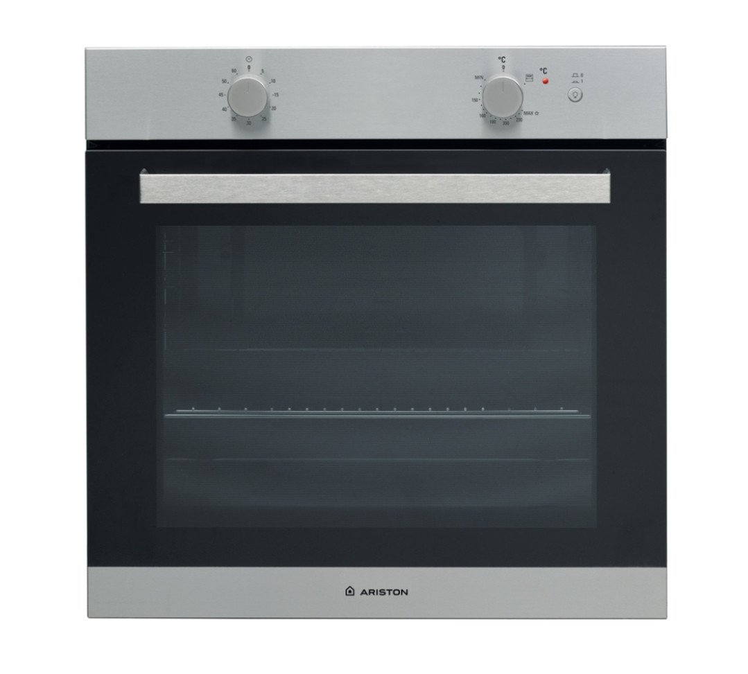 فرن غاز بلت ان بشواية كهرباء اريستون، 60 سم، 75 لتر، اينوكس - GA3124IXA1
