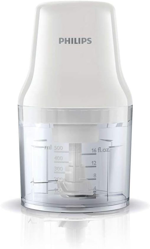 مفرمة صغيرة بقدرة 450 وات 0.7 L 450 W HR1393/01 أبيض